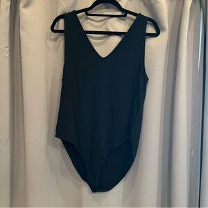 GAP Black Sleeveless Bodysuit
